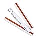 (Price/PK)Peel and Stick Repositionable Top-Load Label Holders, 3/4 x 6, Clear, 50/Pack