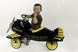 Classic Pedal Airplane-Yellow Jacket