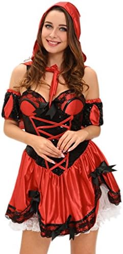 Wincolor Halloween Sexy 4Pcs Sequins Paillette Glitter Cosplay Nightclub Role Play Costume