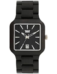 WeWOOD Unisex Metis Chocolate Analog Wooden Watch