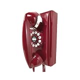 Dreyfuss Wall Phone in Red by Crosley Radio