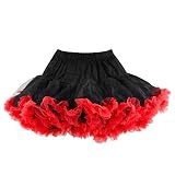 Produkt-Bild: Hell Bunny Petticoat MICRO TUTU black/red