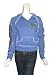 2 B FREE Raw Edge Butterfly Pullover Top in Blue