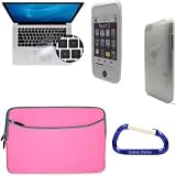 Gizmo Dorks Buy a Mac for College Combo (Pink Clear) for MacBook Pro 13 Inch