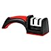 Knife Sharpener, Wuudi 2 Stage Kitchen Knife Sharpener with Spare Grinding Head as A Gift