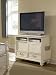 Retreat Antique White Sliding Door Media