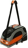 Petego Sport Wagon Bag Pet Carrier, Silver and Orange