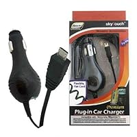 Premium Deluxe Plug-In Car Charger with Intelligent IC chip for MOTOROLA i296 / DROID 2 A955 / Droid X / i1 / Backflip MB300 / Cliq XT / Brute i680 / Crush / Quantico W845 / Devour A555 / CLIQ MB200 / Droid A855 / VE440 / Barrage V860 / Entice W766 / Rival A455 / Karma QA1 / Evoke QA4 / Hint QA30 / Zine ZN5 / RAZR2 V9x / Krave ZN4 / Rapture VU30 / VE20 / V750 / Renegade V950 / Z9 / ROKR E8 / World Edition Z6c / RAZR2 V8 / RAZR2 V9 / RAZR2 V9m / W370 / Q9h / A840