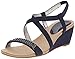 Anne Klein Womens Jasia Open Toe Strappy Wedge Sandals