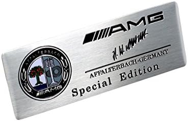 Car Aluminum BENZ AFFALTERBACH AMG emblem Color Emblem Logo Emblem Badge Truck Auto Decals Body AFFALTERBACH Stickers 2PCS