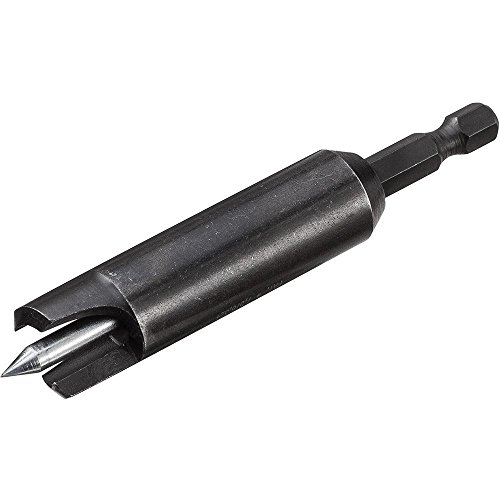 Montana Heavy Duty Self Center Plug Cutter, 3/8” with 1/4" Hex Shank