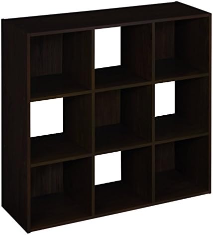 ClosetMaid 1602 Cubeicals 3-Cube Organizer, Espresso