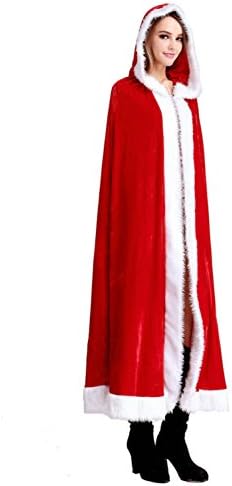 Yiqistore 2015 New Women Sexy Christmas Red Cloak Christmas Party Costume