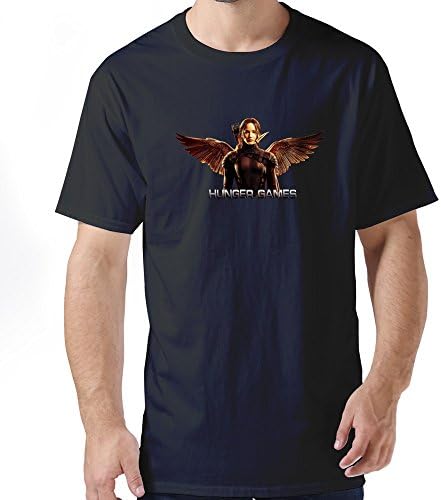 Haoyuntixu Men's The Hunger Games Mockingjay Part 2 T Shirts XX-Large Black