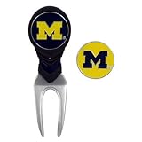 Michigan Golf Ball Mark Repair Tool and Ball Markers