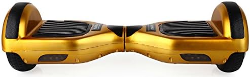 lSUOKU Classic Models 6.5Inch Smart Self Balancing Shilly Car 2 Wheels Electric Scooters Mars-wheeled Drift Skateboard-Gold