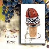 Basketball Cork Bottle Buddy Wine Stopper