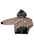 Checker & Leather Hoody