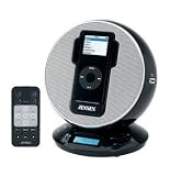 Jensen JIMS-195-BK Docking Digital Music System/Alarm Clock for iPod and MP3 Players (Black)