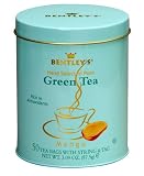 Bentleys Royal Mango Green Tea, 50 Tea Bag Tin (Pack of 4)