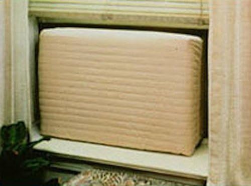 Indoor Air Conditioner Cover (Beige) (Large - 18 -20H x 26 -28W x 2D) by Endraft AC Cover