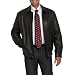 Joseph & Feiss Leather Bomber Jacket Image