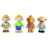 Bob der Baumeister LC65225MP - 4er Figurenpack, Kunststofffiguren zum Sammeln und Spielen