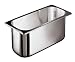 Paderno World Cuisine 8-Quart Stainless-Steel Ice Cream Container