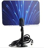 Artec UHF/VHF HDTV Antenna, AN2 Indoor Digital Flat Antenna, Works with HDTV, USB/PCI Digital ATSC Tuner or DTV Converter Box, Retail