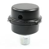 uxcell　空気圧縮機フィルター　サイレンサー　ノイズ低減　20.5mm おねじ