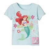 Toddler Girls’ iTalk Disney Ariel Talking Tee - Aqua Lamb
