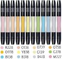 Tria Marker 12 Pen Set 3 Pastels