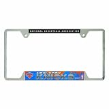 NBA New York Knicks Metal License Plate Frame