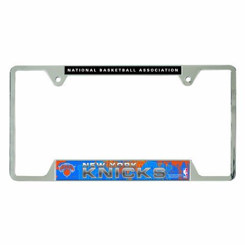 NBA New York Knicks Metal License Plate Frame