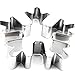 Eoonfirst Snowflake Stainless Steel Cookie Cutter