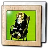 Review 3dRose LLC  / French Bru Doll - 6 Inch Tile Napkin Holder