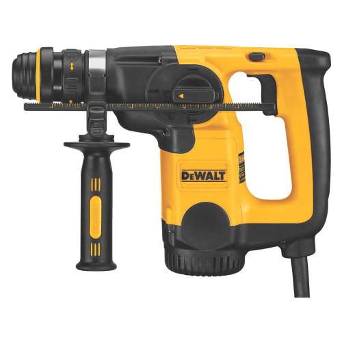 Factory-Reconditioned DEWALT D25314KR Heavy-Duty 1-Inch L-Shape Three Mode SDS Hammer with Quick Change Chuck