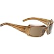 Spy Cleo Sunglasses - Spy Optic Steady Series Polarized Sportswear Eyewear - Bone Stripe Tortoise/Bronze