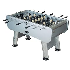 Tischfu�ball "Outdoor-Kicker Power" (142 x 76 x 88 cm, silber)