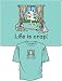 Life is Crap Humorous Cat Drapes T-Shirt ... Small