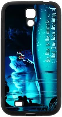 FEEL.Q- Disney Princess Cinderella Cartoon Custom Rubber Back Fits Cover Case for Samsung Galaxy S4 S IV