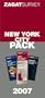 Zagat 2007 New York City Pack (Zagatsurvey)