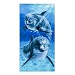 Sunlight Dolphins Beach Towel - Multicolor (30x60")