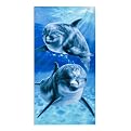 Sunlight Dolphins Beach Towel - Multicolor (30x60")