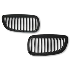 K�hlergrill - K�hlergitter - BMW Nieren - mattschwarz - BMW 3er (Typ E92 + E93 - Coup� + Cabrio - Baujahr 2005-03/2010)