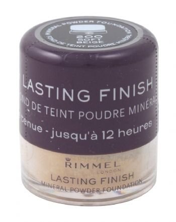 Rimmel Lasting Finish Mineral Powder Foundation- soft beige 200