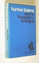 Number Systems and the Foundations of Analysis