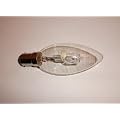 10 x SBC (B15) Small Bayonet Cap Dimmable Candle 60w Equivalent Energy Saving Light Bulbs. 10 Pack.
