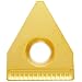 Sandvik Coromant Bear Paw Carbide Grooving Insert, BP Geometry, Non-Handed, Neutral Cut, GC235 Grade, Multi-Layer Coating, 1 Edge
