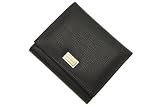 (ドルチェ&ガッバーナ) DOLCE&GABBANA ブラック 型押しレザー 3つ折り財布 BI0088-A6O46-80999 ［並行輸入品］ bi